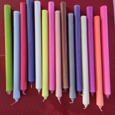 ΛΑΜΠΑΔΑ ΣΤΡΟΓΓΥΛΗ ΜΕ ΡΑΒΔΩΣΕΙΣ ΝΟ1 ΔΙΑΣΤΑΣΕΙΣ 2,3Χ33cm, 125gr ±5%e